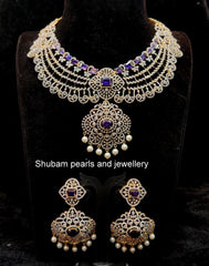 NECKLACE necklace 390 DIAMOND EMETHYST PURPLE