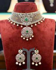 CHOKER CH012 DIAMOND EMERALD