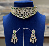 CHOKER CH061 DIAMOND EMERALD