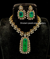 NECKLACE Necklace 429 VICKTORIAN EMERALD