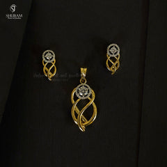 PENDANT SET CHAINS PENDANT SET 184 DIAMOND WHITE