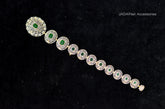 ACCESSORIES HAIR JADA DIAMOND EMERALD 14 INC DETACHABLE