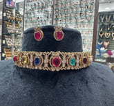 NECKLACE Necklace 956 MOZONITE Navratna