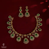 NECKLACE necklace 132 DIAMOND EMERALD