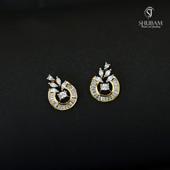 Earring Eartops 066 DIAMOND WHITE