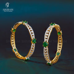 BRACELET/BANGLE Bangle 1128 EMERALD 2'4