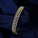BRACELET/BANGLE Bracelet 051 DUAL PLATING DIAMOND LOOK Openable