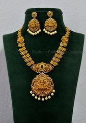 NECKLACE nk013 MATTE NAKSHI MULTI COLOR