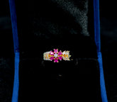 FINGERRING Fingerring 61 DIAMOND RUBY