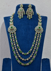 NECKLACE necklace 921 DIAMOND EMERALD layers