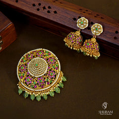 PENDANT SET CHAINS pendant set 001 KEMPu MULTI COLOR