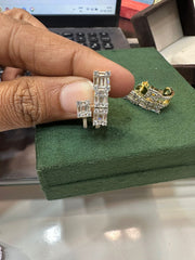 Earring eartops 085 DIAMOND WHITE