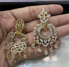 Earring EA211 Drops - EA211 DIAMOND WHITE