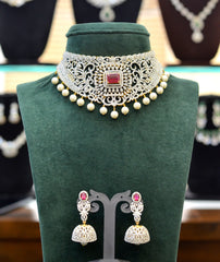 CHOKER CH071 DIAMOND RUBY