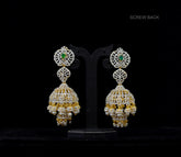 Earring Earrings 297 DIAMOND EMERALD