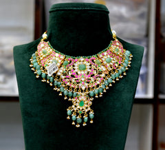 JADAU Necklace 583 JADAU MULTI COLOR