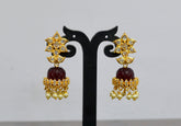 Earring New color changing 3 color - COR3 GOLDEN STONE MULTI COLOR
