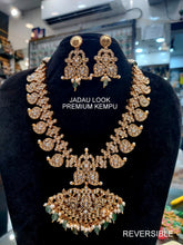 NECKLACE mango short two sided premium kempu - MAU KEMPu MULTI COLOR