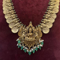 NECKLACE Necklace 892 NAKSHI AD STONE EMERALD