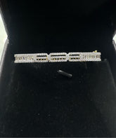 BRACELET/BANGLE Bracelet 052 DUAL PLATING DIAMOND LOOK 2 '6 Openable Bangle