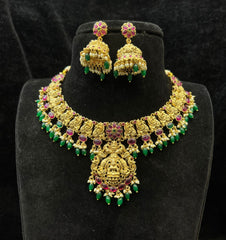 NECKLACE Necklace 507 NAKSHI ANTQIUE MULTI COLOR