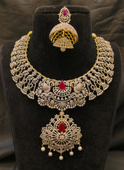 NECKLACE NECKLACE 414 DIAMOND RUBY