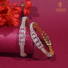 BRACELET/BANGLE BG073 WHITE 2'8