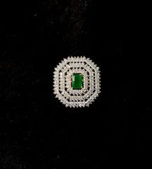 FINGERRING FIngerring 014 DIAMOND EMERALD