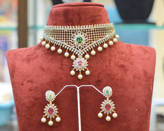 CHOKER Choker 081 DIAMOND MULTI COLOR