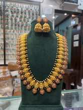 NECKLACE Kempu bottumala long KEMPU RUBY