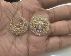 ACCESSORIES EAR Chandsur 10 GOLDEN STONE medium