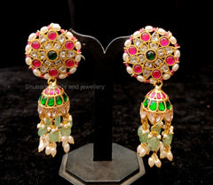 JADAU Earrings 012 JADAU MULTI COLOR