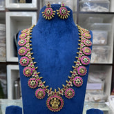 NECKLACE Necklace 471SHort Golden ball Long - NEL471 KEMPU MULTI COLOR