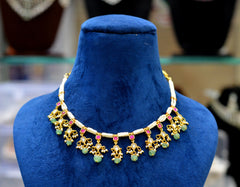 JADAU necklace 126 JADAU MULTI COLOR