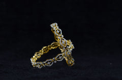 BRACELET/BANGLE BG065 WHITE 2'6