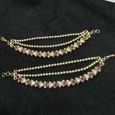 ACCESSORIES Champswrl 023 RUBY GOLDEN STONE medium