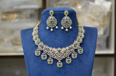 NECKLACE necklace 744 DIAMOND EMERALD