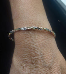 DORI AND CHAINS MINI BRACELET TWISTED CHAIN ITALIAN medium