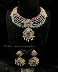 NECKLACE necklace 390 DIAMOND RUBY