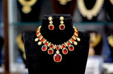 NECKLACE Necklace 678 MOZONITE RUBY