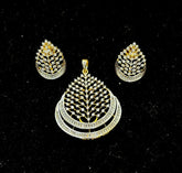 PENDANT SET / LOCKETS PENDANT SET 112 DIAMOND WHITE