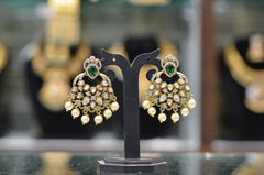 Earring ER042 VICKTORIAN EMERALD