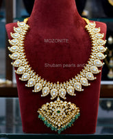 NECKLACE Necklace 959 MOZONITE EMERALD