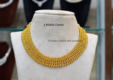 CHAINS AND HASLI 4 Rings chain handmade SHORT