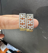 Earring Eartops 080 DIAMOND WHITE