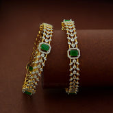 BRACELET/BANGLE Bangles 032 EMERALD 2'8