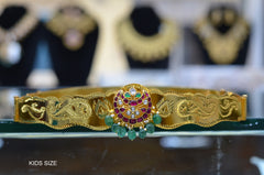 Baby Vaddanam Jadau Multi-Colour Waist Belt Classic — 1 Gram Gold Plated Imitation Jewellery