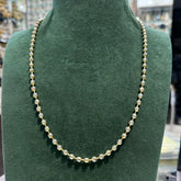 CHAINS AND HASLI 6mm soft dual tone - MM318 - MM3318 DIAMOND 22-24