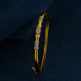 BRACELET/BANGLE bracelet 057 DUAL PLATING DIAMOND LOOK Openable
