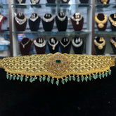 VADDANAM Drops Vaddanam 134 - VA134 GOLDEN STONE MINT GREEN